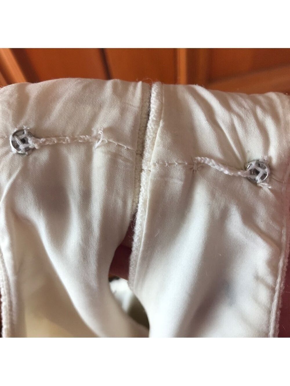 Banana Republic Sheath Dress Lace Trim Winter White Size 4 - Picture 7 of 13